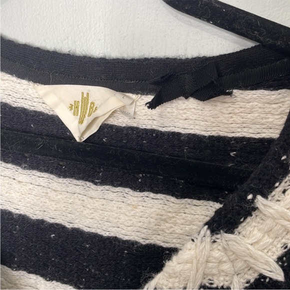 Anthropologie HWR Monogram Wool & Angora
Blend Knit Cardigan Sweater - Picture 9 of 15